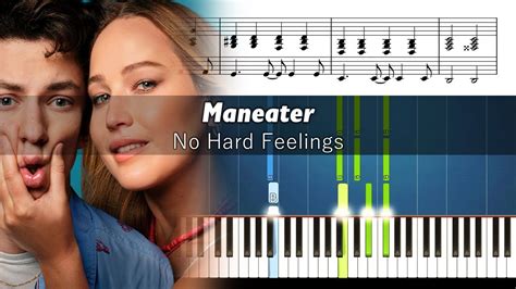 Maneater (No Hard Feelings) Sheet music for Piano。